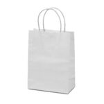 Sac en papier de luxe - blanc | 100 pièces