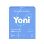 Yoni Serviettes moyennes ∙ avec ailettes | 10 pièces