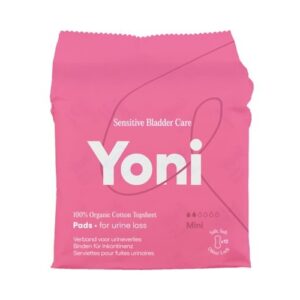 Yoni Serviette Mini pour fuites urinaires  | 12 pièces