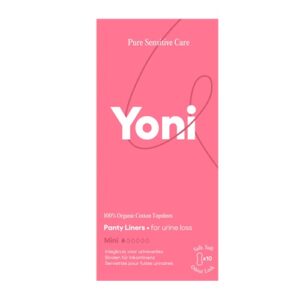 Yoni Protège-slip Yoni pour Fuites Urinaires | 24 pièces