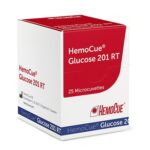 HemoCue Glucose 201 RT Microcuvettes | 25 - 100 pièces